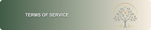 Terms of Service banner