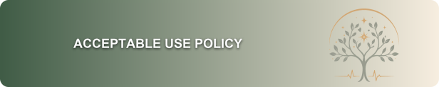 Acceptable Use Policy banner