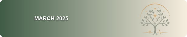 March 2025 banner