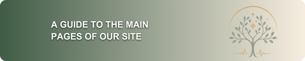 A Guide to the Main Pages of Our Site banner